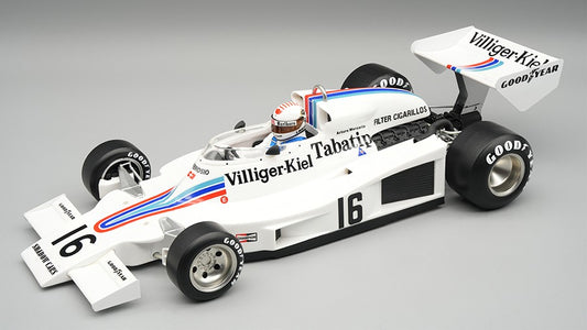 SHADOW DN8 1977 N.16 AUSTRIA GP ARTURO MERZARIO W/DRIVER - Tecnomodel - TMD18436E