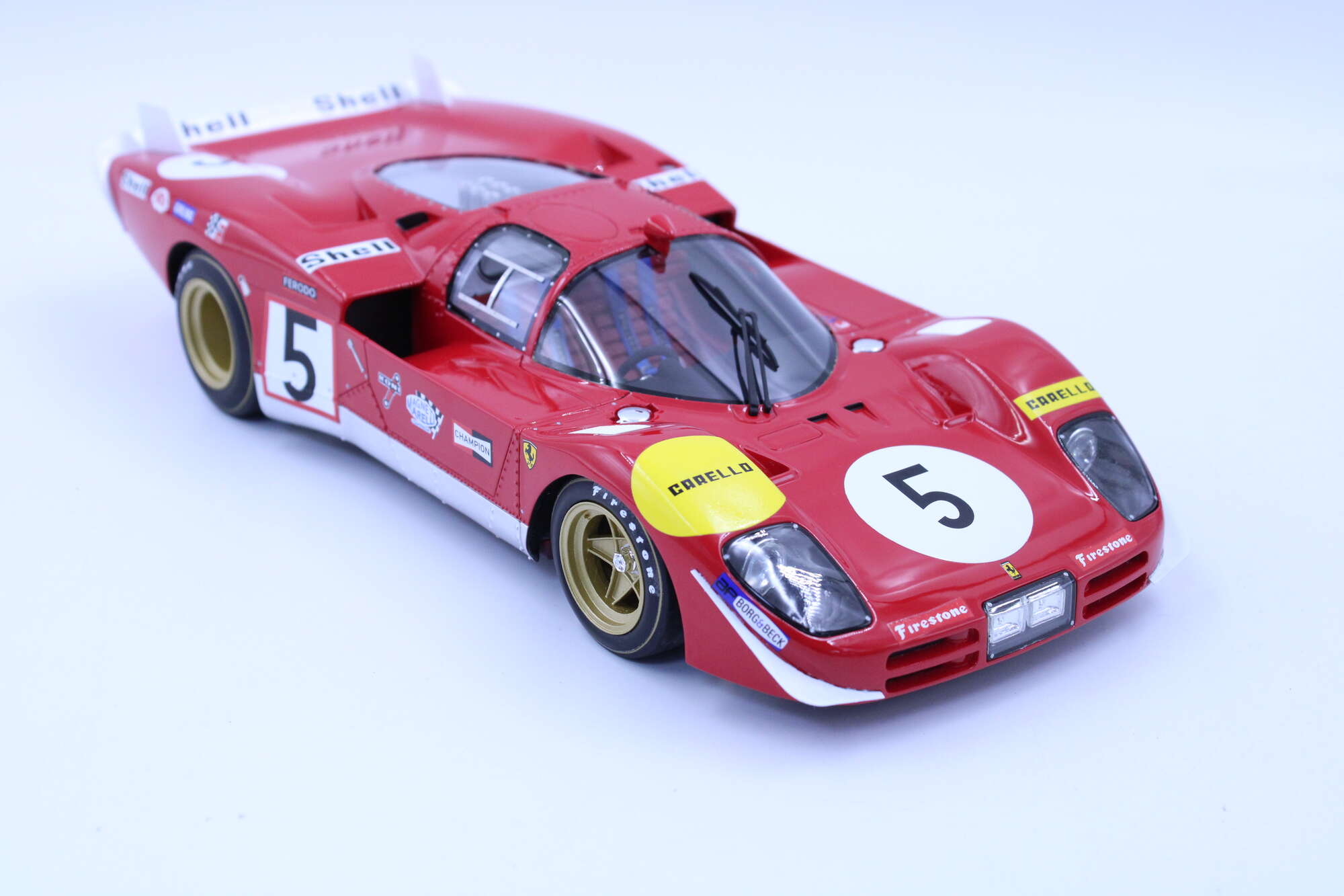 Ferrari 512S 1:18 #5 J.Ickx / P. Schetty - 24 Hours Le Mans 1970 - Top  Marques