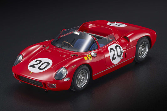 FERRARI 275 P- TOP153A N. - Vaccarella / J. Guichet - Winner 24 hours of Le Mans 1964 - Top Marques