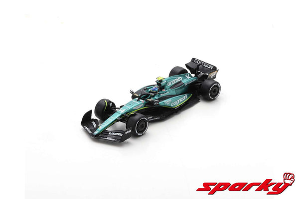 Aston Martin AMR22  n.14 (2023) 1:64 - Bahrain GP - Fernando Alonso - Spark