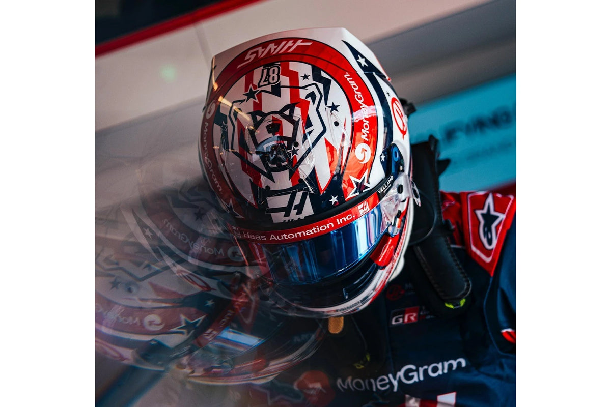 Ollie Bearman - US GP 2025 - Helmet 1:5 - 5HF229 - Spark