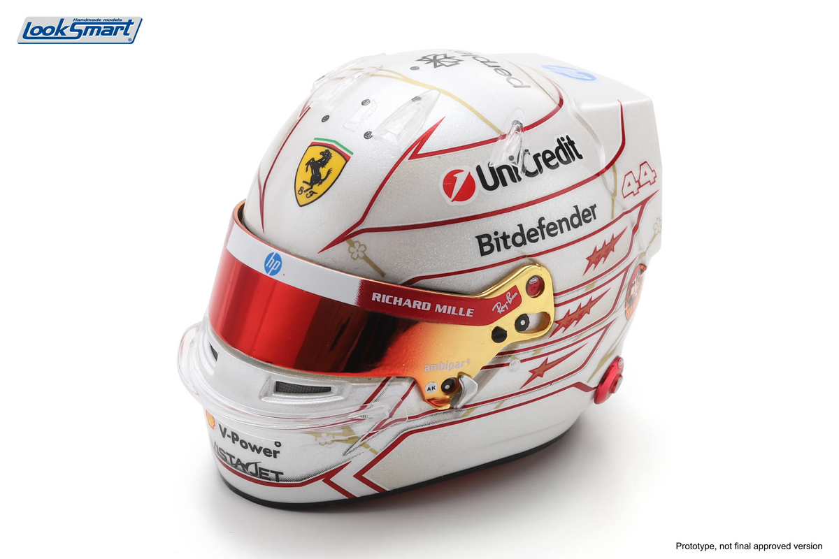 HELMET LEWIS HAMILTON TEAM FERRARI HP JAPANESE GP 2026 - Looksmart - LSHEL033