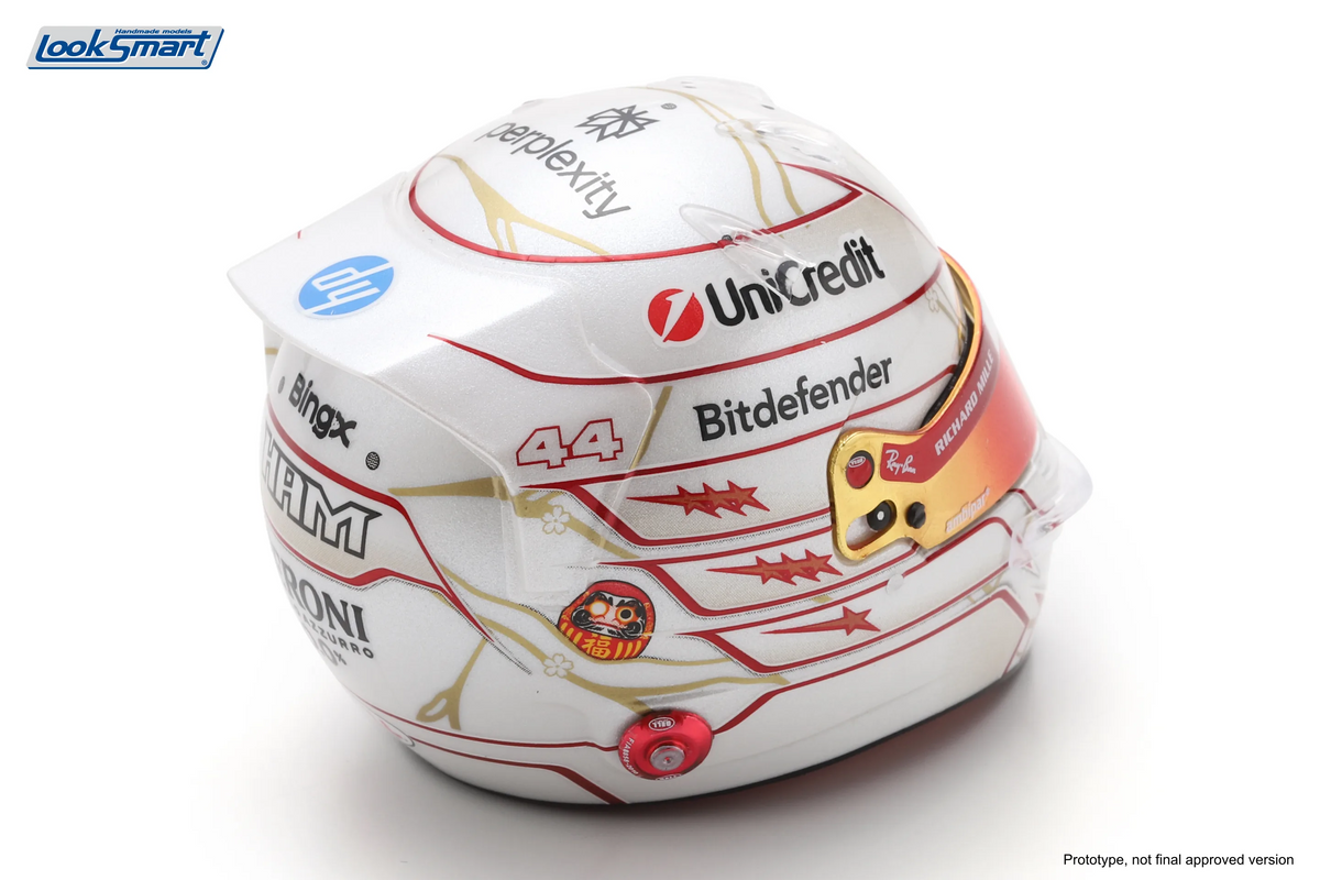 HELMET LEWIS HAMILTON TEAM FERRARI HP JAPANESE GP 2026 - Looksmart - LSHEL033
