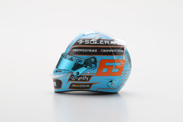 George Russell - British GP - 2025 - Helmet 1:5 - 5HF220 - Spark