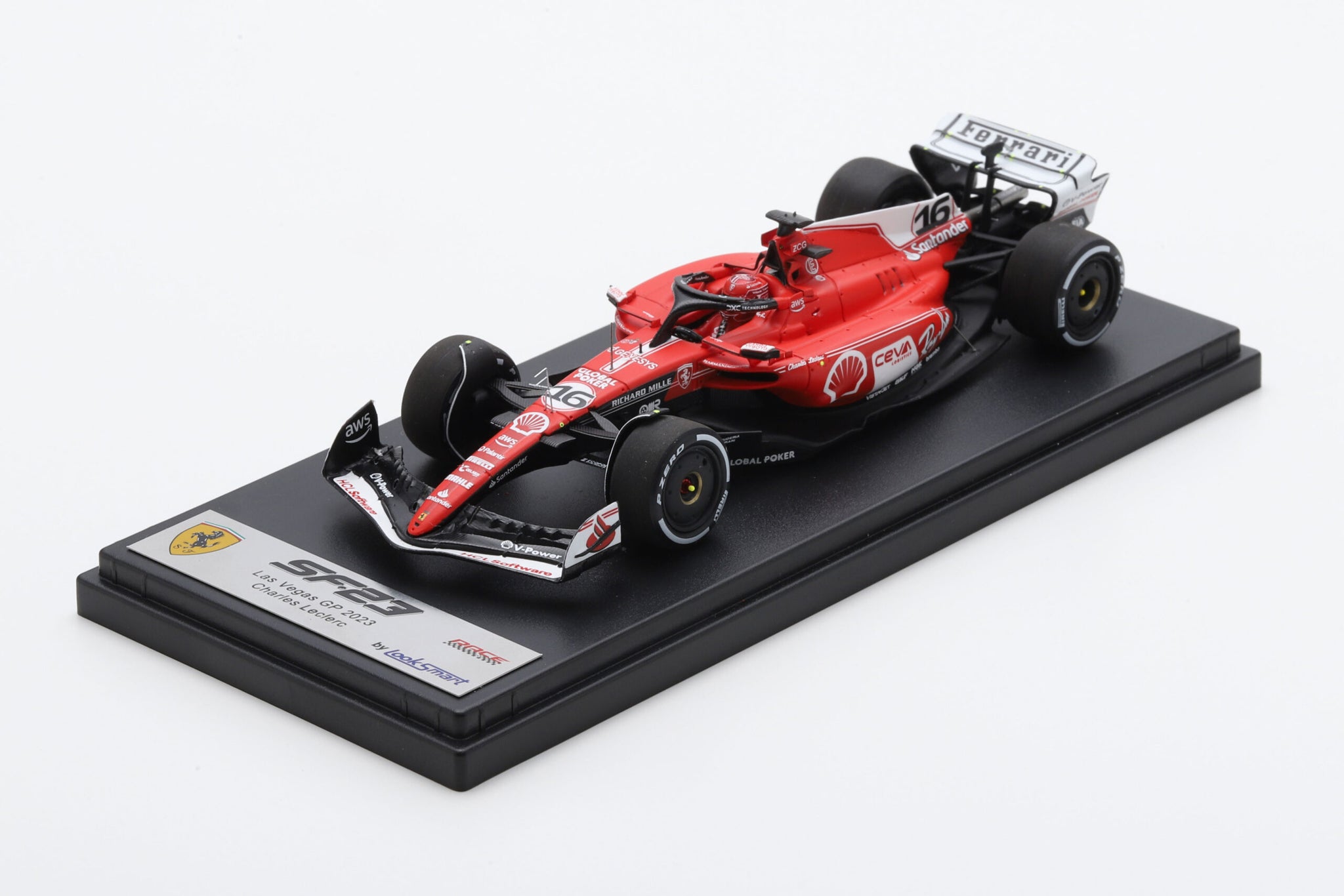 1/43 フェラーリ　SF-23 ラスベガス　ルクレール　ルックスマート Ferrari SF23 n.16 (2023) 1:43 - Las Vegas GP - Charles Leclerc
