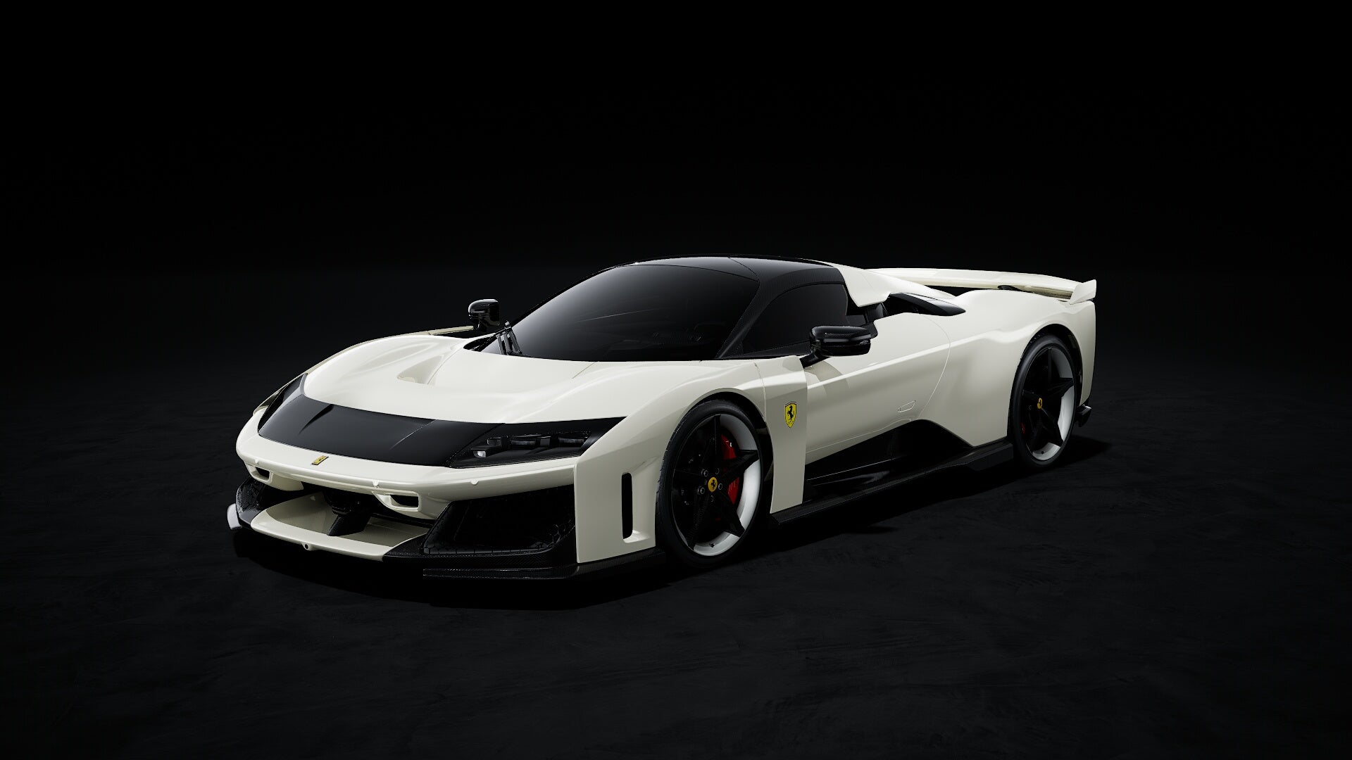 Ferrari F80 1:43 (2024) Bianco Italia - Looksmart – Triple Crown