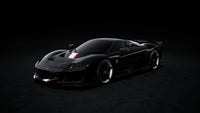 Ferrari F80 1:43 (2024) Nero Daytona with Livery - Looksmart