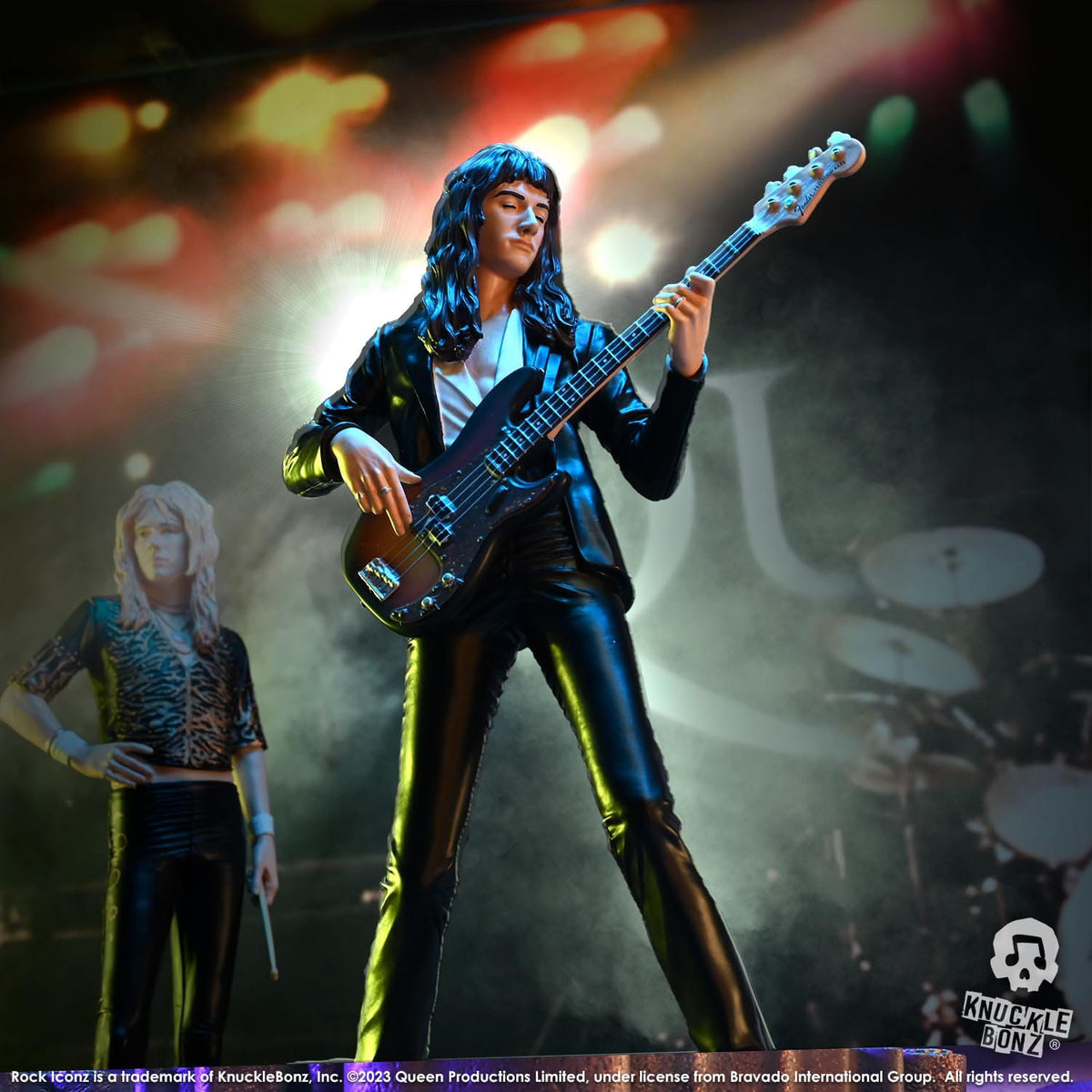Queen Rock Iconz Statue - John Deacon II (Sheer Heart Attack Era) 23 cm