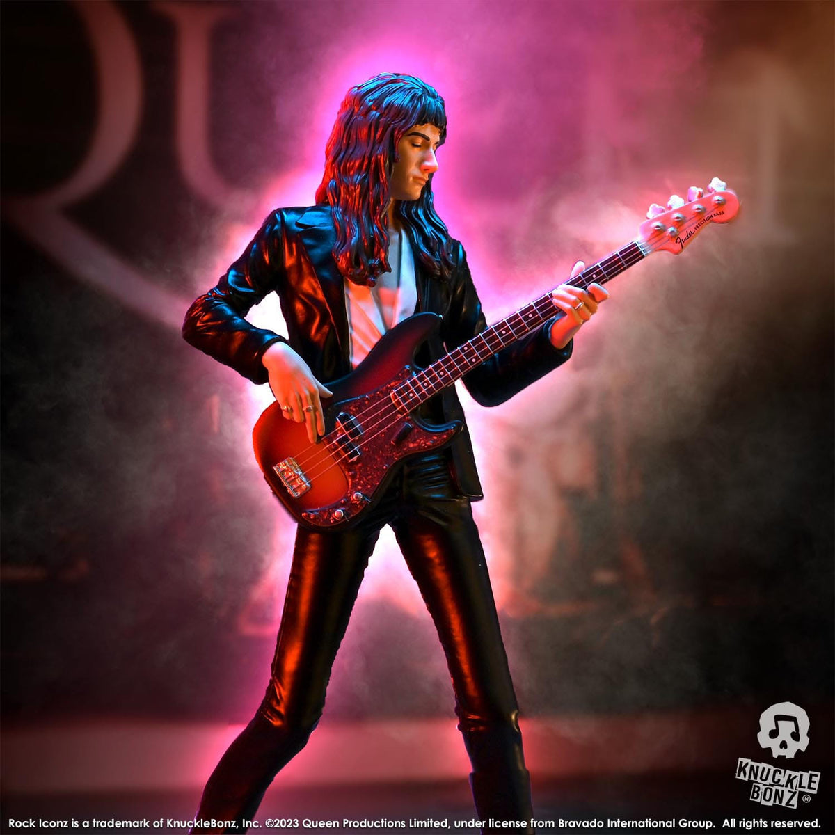 Queen Rock Iconz Statue - John Deacon II (Sheer Heart Attack Era) 23 cm