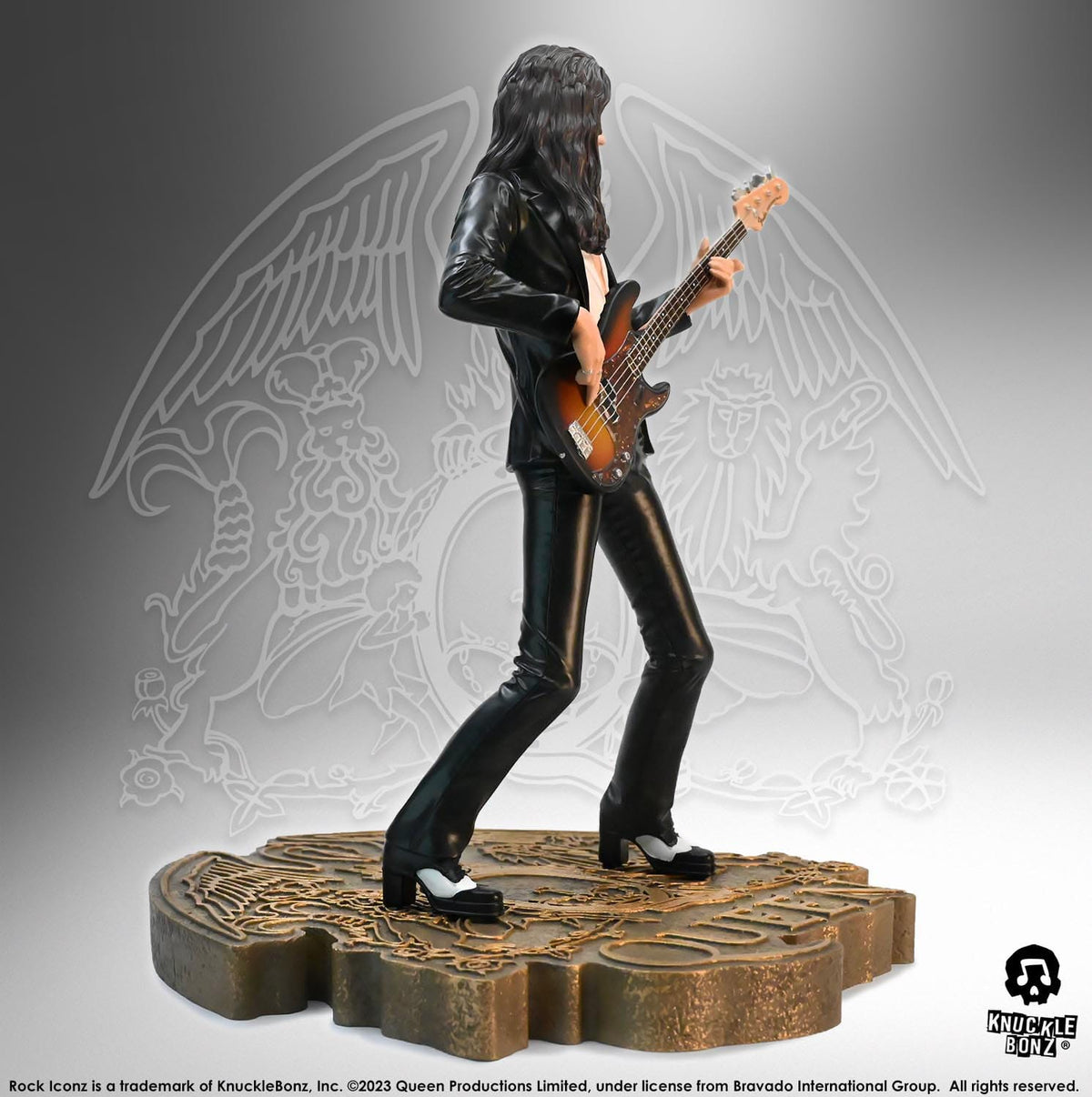 Queen Rock Iconz Statue - John Deacon II (Sheer Heart Attack Era) 23 cm