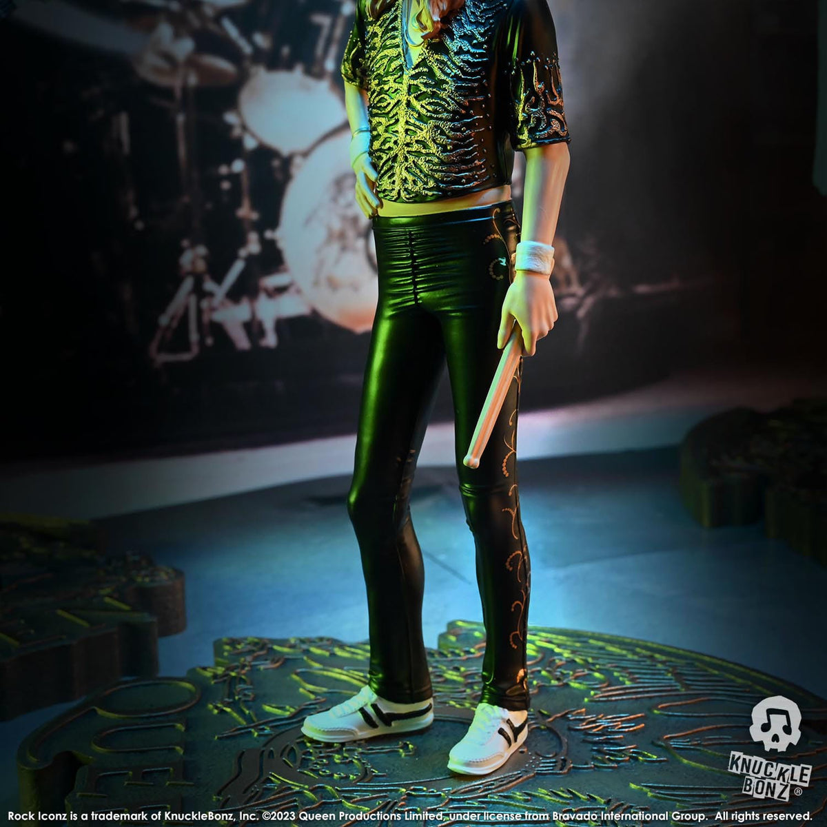 Queen Rock Iconz Statue - Roger Taylor II (Sheer Heart Attack Era) 23 cm