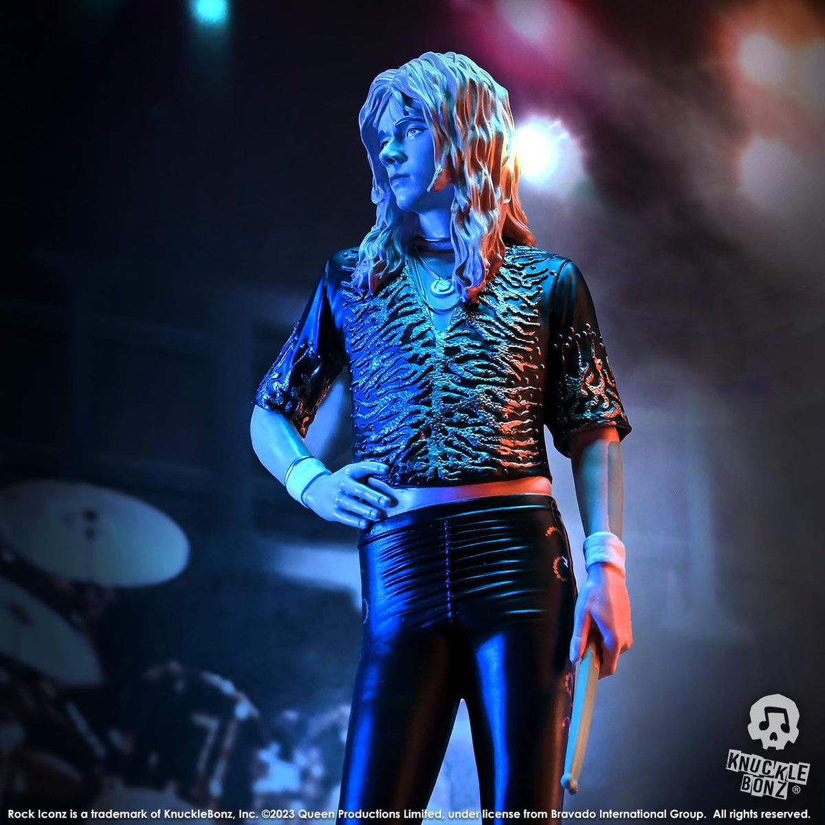 Queen Rock Iconz Statue - Roger Taylor II (Sheer Heart Attack Era) 23 cm