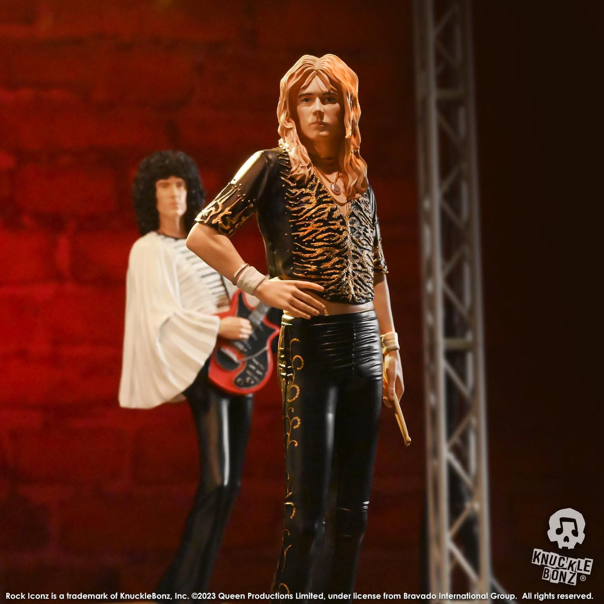 Queen Rock Iconz Statue - Roger Taylor II (Sheer Heart Attack Era) 23 cm