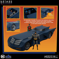 DC Comics - Vehicle Batman - The Animated - The Batmobile - Mezco Toys