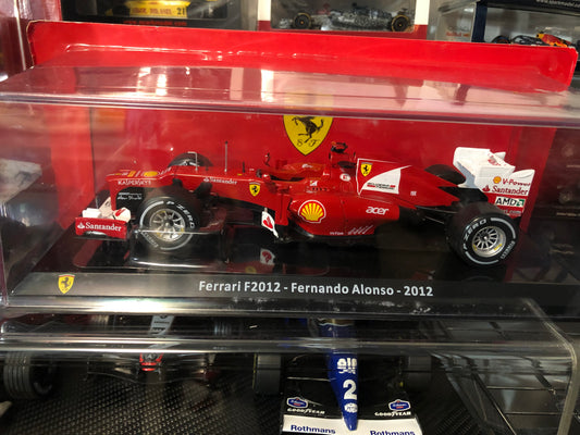 Ferrari F2012 - 1:24 - Fernando Alonso 2012 - Die Cast