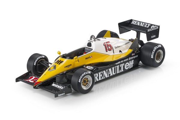 Renault - F1 RE40 n.15 (1983) 1:18 - Alain Prost - Winner BRITISH gp - GP Replicas