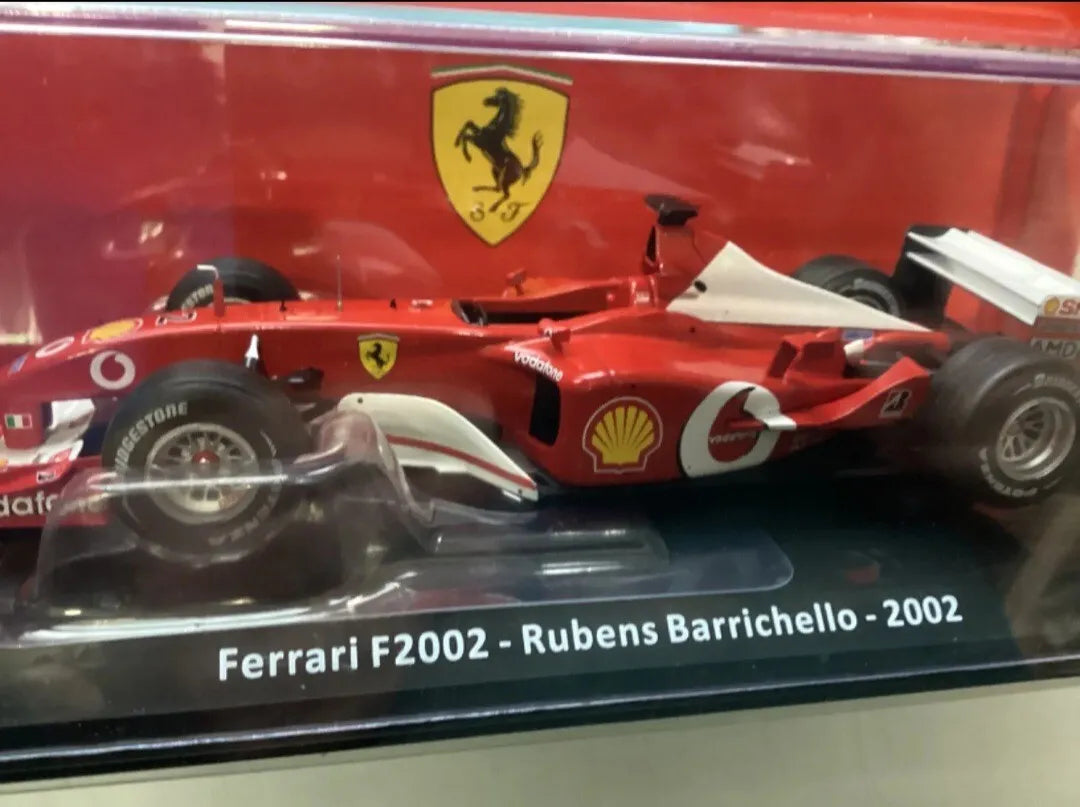 Ferrari F2002 - 1:24 - Rubens Barrichello 2002 - Die Cast – Triple ...