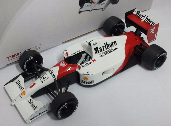 Mclaren Mp46 Ayrton Senna World Champion 1991 Openable Tsm