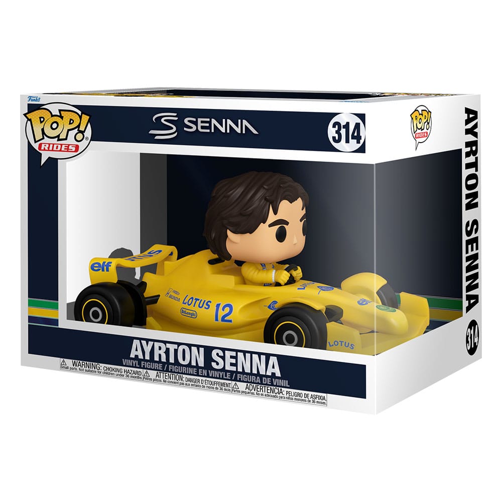 Ayrton Senna - Rides Deluxe Vinyl McLaren - 9 cm Figure POP! - Funko