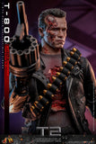 Terminator 2 - Movie Masterpiece - Action Figure - 1/6 (32 cm) - T-800 Battle - Damaged Version 2.0  - Hot Toys