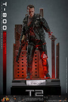 Terminator 2 - Movie Masterpiece - Action Figure - 1/6 (32 cm) - T-800 Battle - Damaged Version 2.0  - Hot Toys