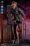 Terminator 2 - Movie Masterpiece - Action Figure - 1/6 (32 cm) - T-800 Battle - Damaged Version 2.0  - Hot Toys