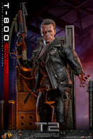 Terminator 2 - Movie Masterpiece - Action Figure - 1/6 (32 cm) - T-800 Battle - Damaged Version 2.0  - Hot Toys