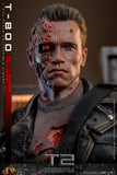 Terminator 2 - Movie Masterpiece - Action Figure - 1/6 (32 cm) - T-800 Battle - Damaged Version 2.0  - Hot Toys