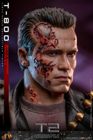 Terminator 2 - Movie Masterpiece - Action Figure - 1/6 (32 cm) - T-800 Battle - Damaged Version 2.0  - Hot Toys