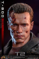 Terminator 2 - Movie Masterpiece - Action Figure - 1/6 (32 cm) - T-800 Battle - Damaged Version 2.0  - Hot Toys