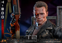 Terminator 2 - Movie Masterpiece - Action Figure - 1/6 (32 cm) - T-800 Battle - Damaged Version 2.0  - Hot Toys