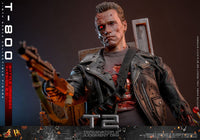 Terminator 2 - Movie Masterpiece - Action Figure - 1/6 (32 cm) - T-800 Battle - Damaged Version 2.0  - Hot Toys