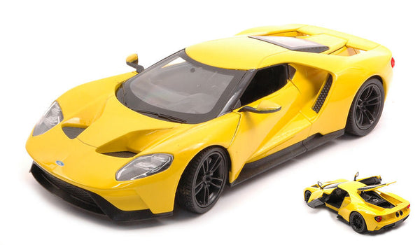 FORD GT YELLOW 1:24