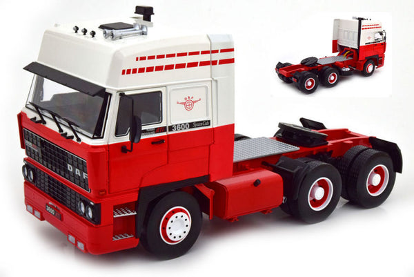 DAF 3600 SPACECAB 1986 WHITE/RED 1:18