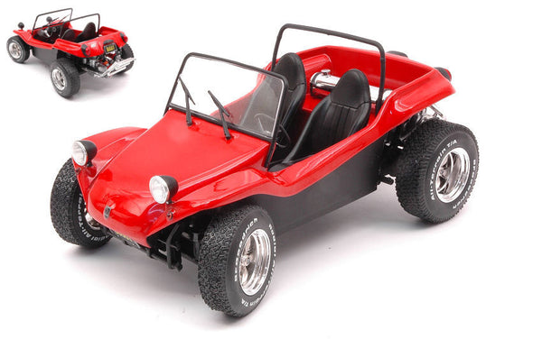 MANX MEYERS BUGGY CONVERTIBLE 1968 RED 1:18