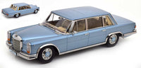 MERCEDES 600 SWB W100 1963 LIGHT BLUE METALLIC 1:18