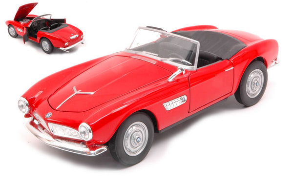 BMW 507 RED CANOPY OPEN 1:24