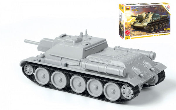 SU-122 SOVIET TANK DESTROYER KIT 1:72