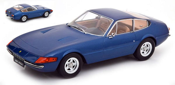 FERRARI 365 GTB/4 DAYTONA COUPE' 2 SERIES 1971 BLUE METALLIC 1:18