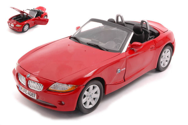 BMW Z4 SPIDER 2002 RED 1:18