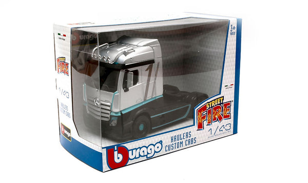 MERCEDES ACTROS GIGASPACE SILVER 1:43