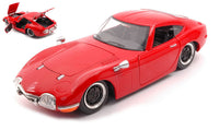 TOYOTA 2000 GT RED 1:24