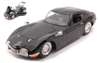 TOYOTA 2000 GT BLACK 1:24