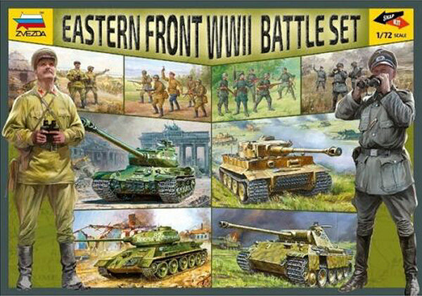 BATTLE SET EASTERN FRONT WWII KIT 1:72