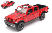 JEEP GLADIATOR RUBICON OPEN TOP RED 1:24