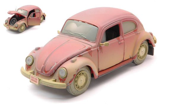 VW BEETLE "OLD FREND" DIRTY VERSION RED 1:24
