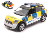 MINI COOPER S COUNTRYMAN UK POLICE 1:24