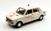 FIAT 128 4 PORTE CROCE ROSSA CELESTE 1971 1:43