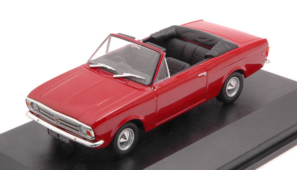 FORD CORTINA CRAYFORD CONVERTIBLE RED 1:43