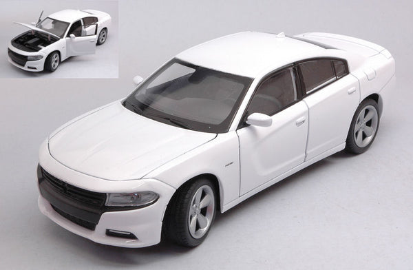 DODGE CHARGER R/T WHITE 1:24